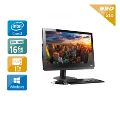 Lenovo ThinkCentre M910Z AIO i3 Gen 7 24" - 16Go RAM 1To SSD Windows 10