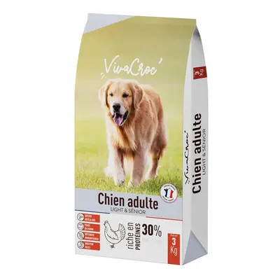 Croquettes Chien VivaCroc Light Poulet 3 kg