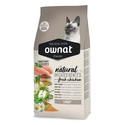 Croquettes Chat - Ownat Classic Light - 1,5kg