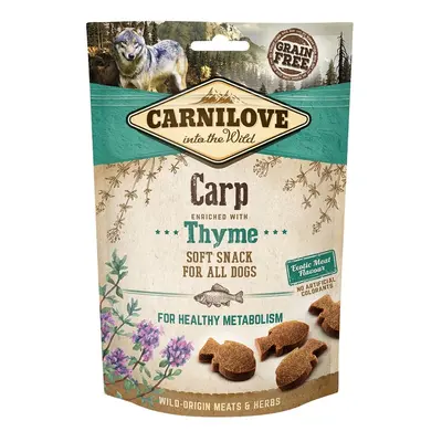 Friandises Chien Carnilove Semi-moist carpe et thym 200 gr