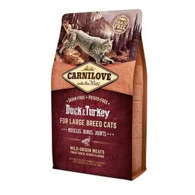 Croquettes Chat - Carnilove Cat Canard & Dinde - 2kg