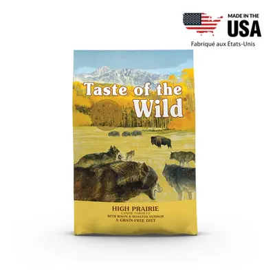 Croquettes Chien Sans Céréales - Taste of the Wild High Prairie 2kg