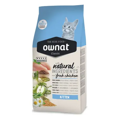 Croquettes Chat Ownat Classic Chaton - 1,5kg