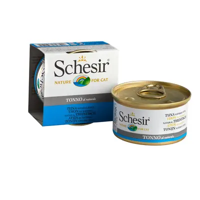 Boîte Chat - Schesir® Pâtée au Thon naturel - 85g