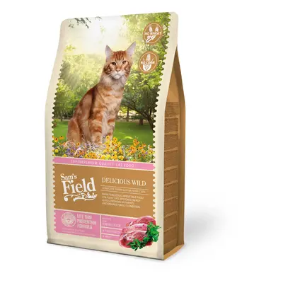 Croquettes Chat Adulte Sam's Field au canard et au poulet 2,5 kg