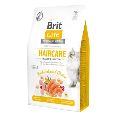 Croquettes Chat - Brit Care Grain Free Haircare healthy and shiny coat - 2kg