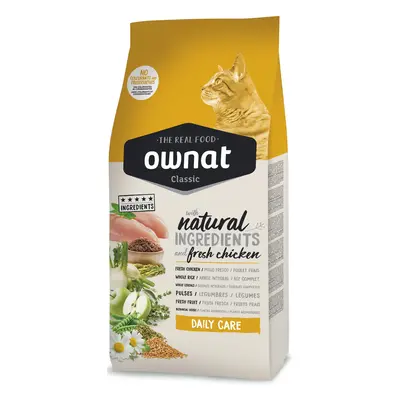 Croquettes Chat Adulte - Ownat Classic Daily Care 4 kg