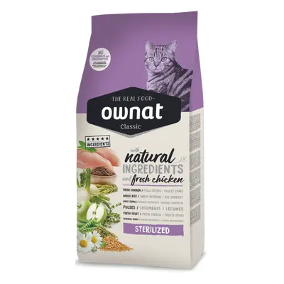 Croquettes Chat - Ownat Just Grain Free Sterilized - 1kg