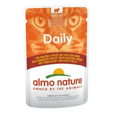 Sachet Chat - Almo Nature Daily avec poulet et canard - 70 gr