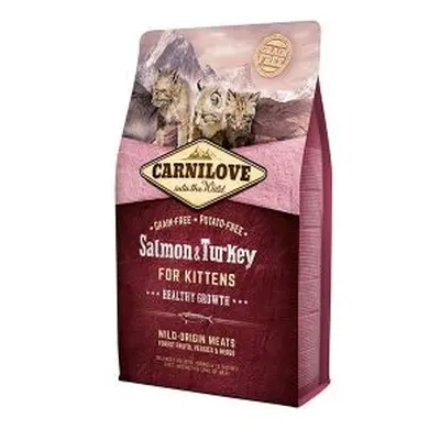 Croquettes chaton - Carnilove Salmon & Turkey - 2kg