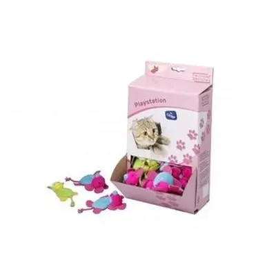 Jouet Chat - EBI Peluche crack felt pet x1 - 7,5 cm - modèle aléatoire