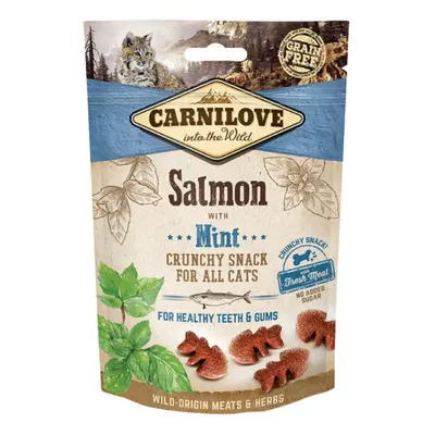 Friandises chat - Carnilove Crunchy Snack Saumon et Menthe - 50 gr