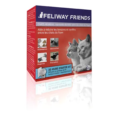 Feliway Friends - Diffuseur anti-conflit + recharge 48 ml