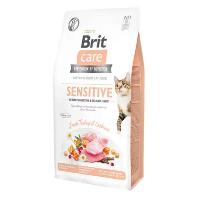 Croquettes chat - Brit Sensitive Digestion & Taste - 7kg