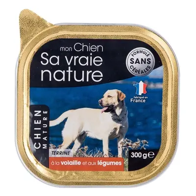 Boîte Chien senior - Sa vraie nature® Terrine Volaille et Légumes - 300 g