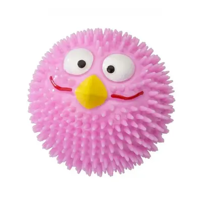 Jouets Chien Balle Rubber Lucky Bird goût fraise coloris rose Taille L