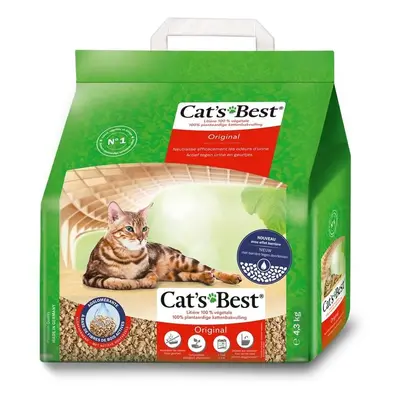 Litière végétale chat - Cat's Best Original - 4,3kg