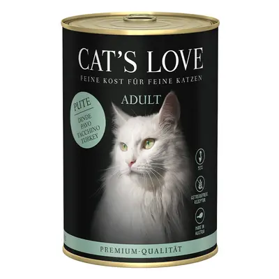 Cat's Love Boîte Chat Adulte Dinde - 400 gr