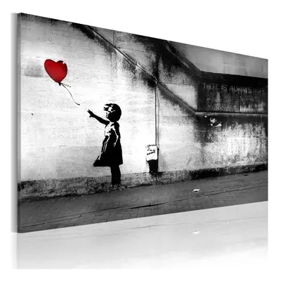 Tableau - La petite fille au ballon (Banksy)