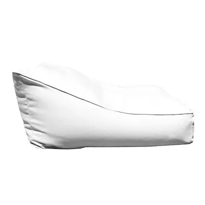 Bain de Soleil Blanc Extérieur Flottant Piscine