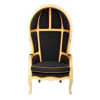 Fauteuil noir et jaune Select