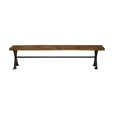 Banc fer bois 250 cm Style Industriel