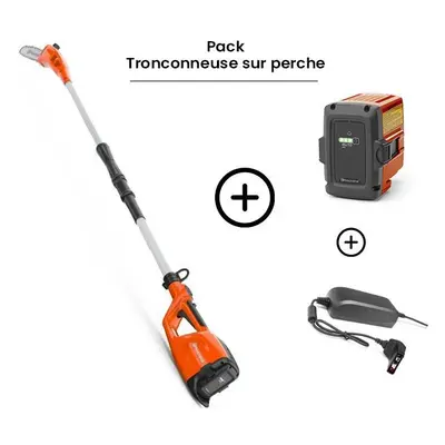 Pack tronçonneuse 120iTK4-P sur perche à batterie HUSQVARNA