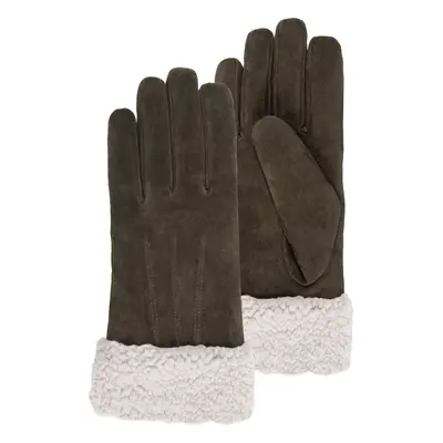 Gants Femme Chocolat en cuir