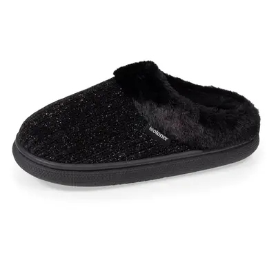 Chaussons mules Femme BLOUP Noir Lurex