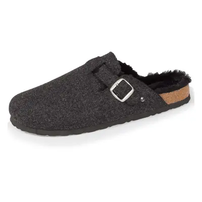 Chaussons sabots Homme Gris Chiné Liège