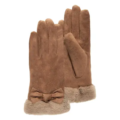 Gants Femme Ultra chaud Tactiles Camel