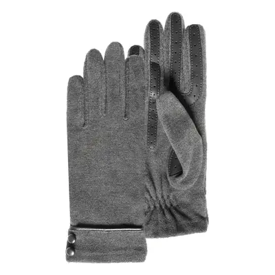 Isotoner - Gants Femme tactiles Polaire Gris