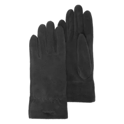 Isotoner - Gants Femme polaire douce Noir