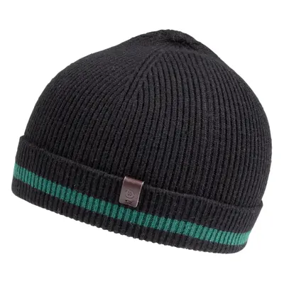 Bonnet Homme Soft Touch Noir liseret vert