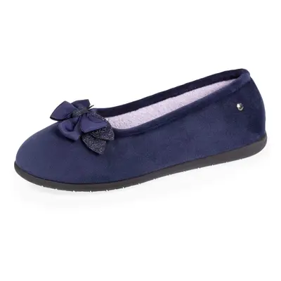 Chaussons ballerines Femme Nœud précieux