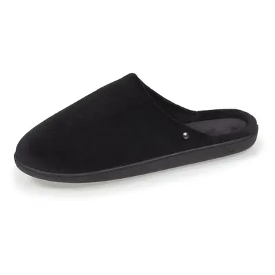 Chaussons mules Homme Noir Chevrons