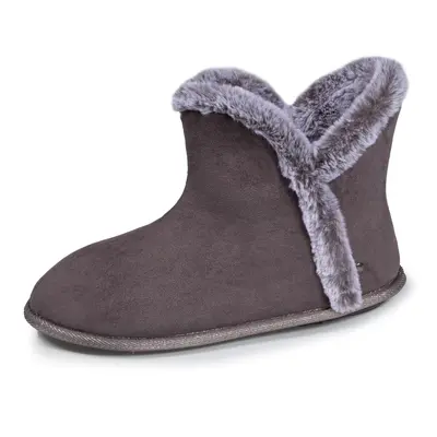 Chaussons bottillons Femme Gris