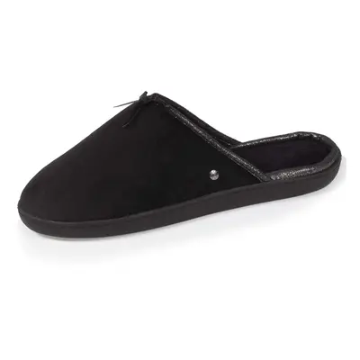 Chaussons mules Femme Brillant Noir