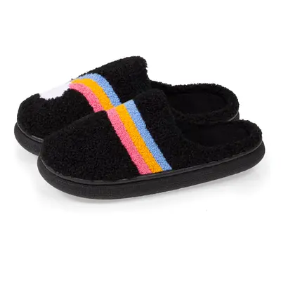 Isotoner - Chaussons mules bouncy Femme Arc-en-ciel