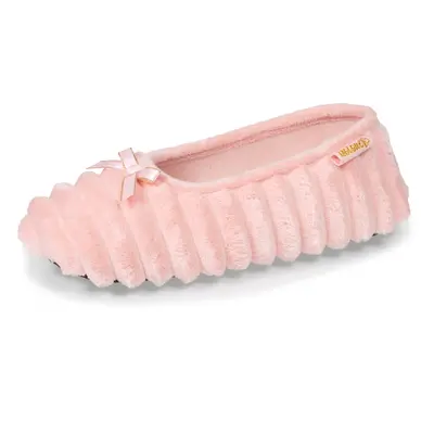 Chaussons ballerines Femme Rose guimauve