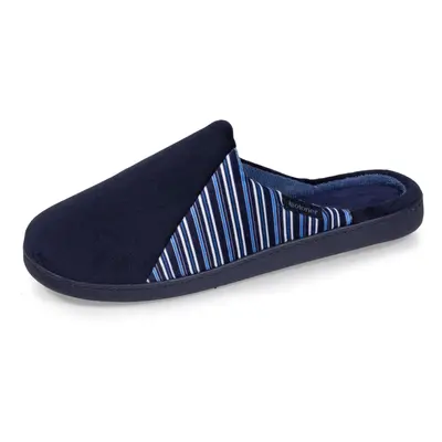 Chaussons mules Homme Marine rayures