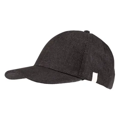 Casquette ajustable jean noir