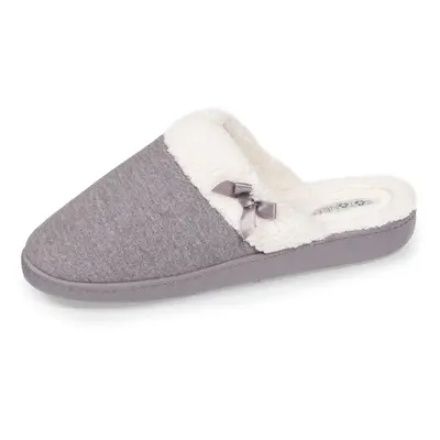 Chaussons mules recyclées Femme Gris