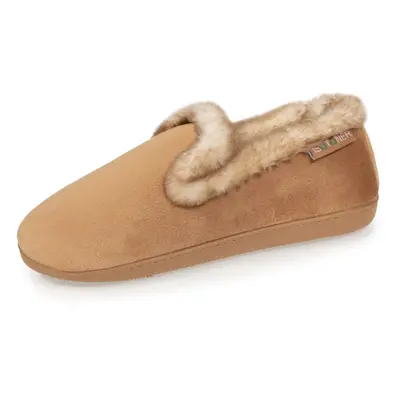 Isotoner - Chaussons charentaises recyclées Femme Camel