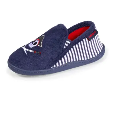 Isotoner - Chaussons mocassins Enfant Pirate Marine