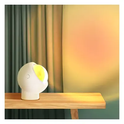 Yeelight LED Rainbow Sunset Atmosphere Lights Night Light Lampe de bureau à rotation à 360 degré