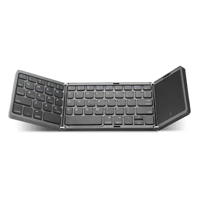 Clavier sans fil Bluetooth pliable rechargeable avec pavé tactile pour Windows, iOS, tablette An