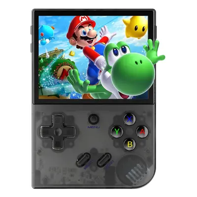 Console de jeu ANBERNIC RG35XX Plus 128 Go - Noir transparent