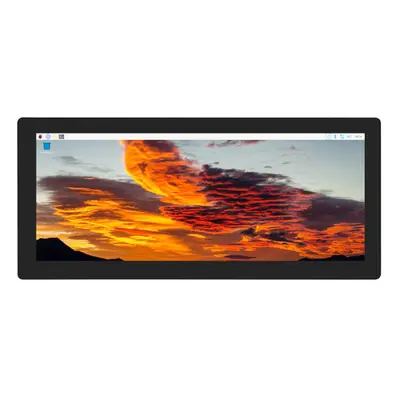 Écran tactile capacitif Waveshare 12,3 pouces LCD 1920 x 720 HDMI IPS panneau en verre trempé