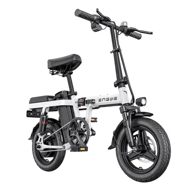 ENGWE T14 Vélo électrique pliant Pneu 14 pouces Moteur sans balais 250W Batterie 48V 10Ah Vitess